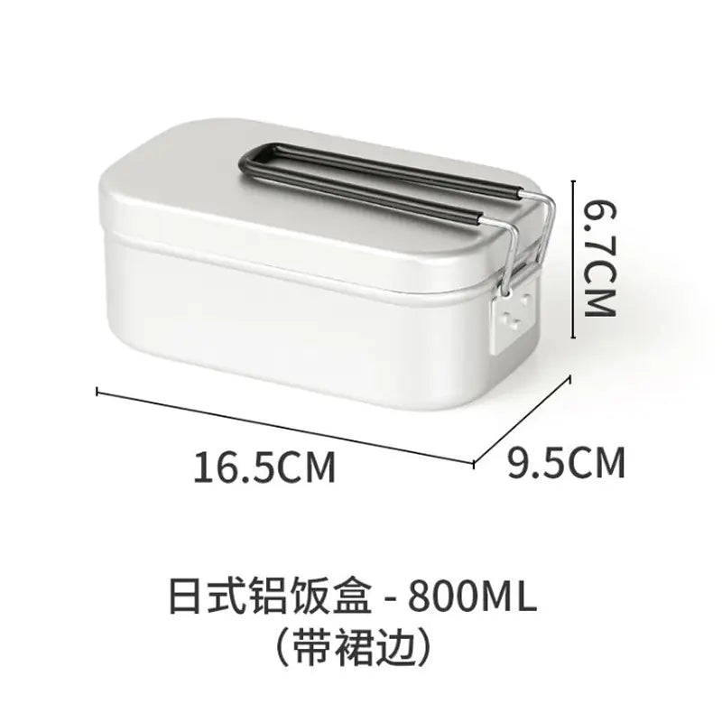 Outdoor Aluminum Camping Cookware Set (Portable)